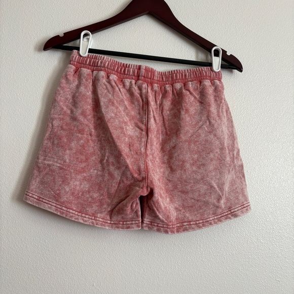 New Little Bipsy Pink‎ Acid Wash Surf Athleisure Loungrwear Shorts Size XS - Picture 4 of 8